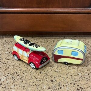 Kids Toy Car and Trailer Set with Surfboard